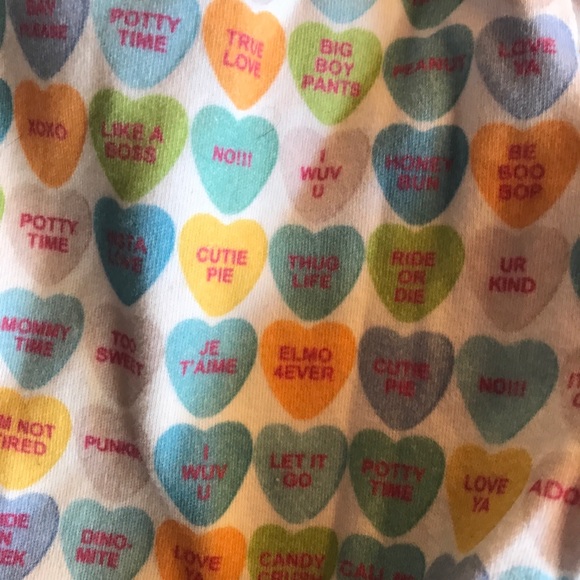 Boco Baby Conversation Heart Baby Pants, 12 months - Picture 2 of 7